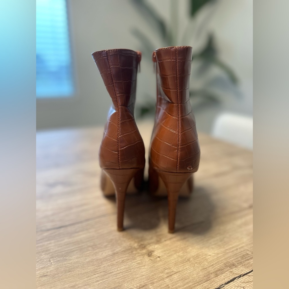 ASOS Croc Heel Boot - Picture 5 of 7